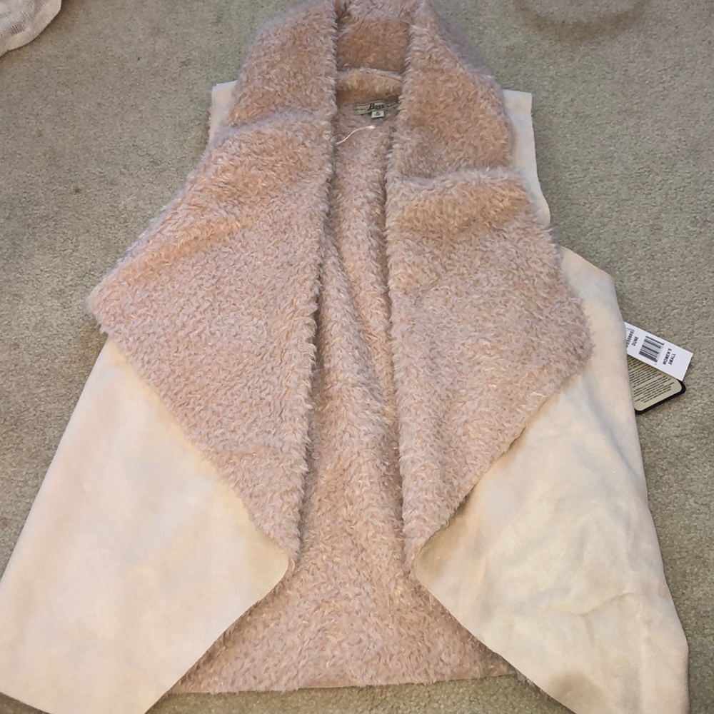 NWT Bass Fur Vest